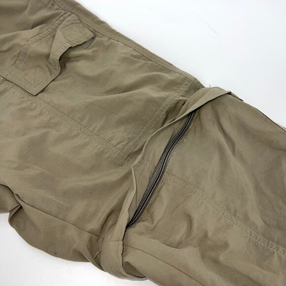 World Wide Sportsman Khaki Tan Convertible Pants Shorts Lightweight Size M (32) - Picture 6 of 11